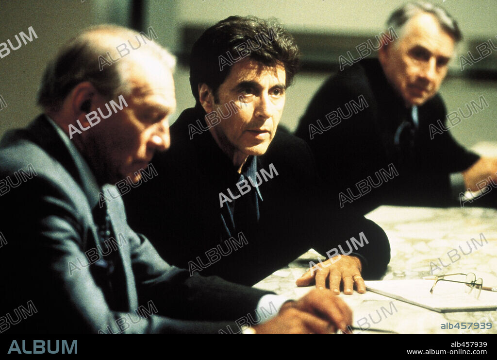 AL PACINO y CHRISTOPHER PLUMMER en EL DILEMA, 1999 (THE INSIDER), dirigida por MICHAEL MANN. Copyright TOUCHSTONE PICTURES.