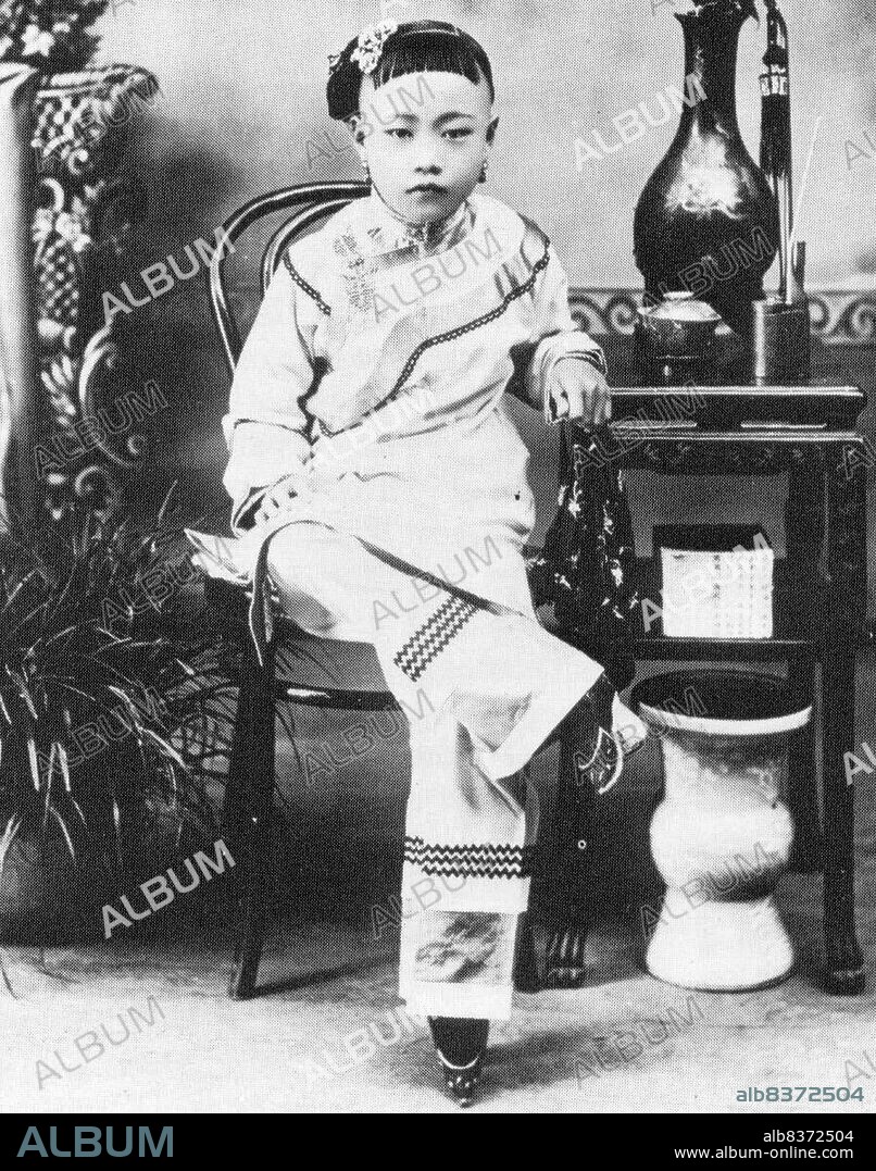 Foot binding (pinyin: chanzu, literally 'bound feet') was a custom practiced on young girls and women for approximately one thousand years in China, beginning in the 10th century and ending in the first half of 20th century. There is little evidence for the custom prior to the court of the Southern Tang dynasty in Nanjing, which celebrated the fame of its dancing girls, renowned for their tiny feet and beautiful bow shoes.<br/><br/>. What is clear is that foot binding was first practised among the elite and only in the wealthiest parts of China, which suggests that binding the feet of well-born girls represented their freedom from manual labor and, at the same time, the ability of their husbands to afford wives who did not need to work, who existed solely to serve their men and direct household servants while performing no labor themselves. Bound feet were considered intensely erotic in traditional Chinese culture. Qing Dynasty sex manuals listed 48 different ways of playing with women's bound feet.<br/><br/>. Some men preferred never to see a woman's bound feet, so they were always concealed within tiny 'lotus shoes' and wrappings. Feng Xun is recorded as stating, 'If you remove the shoes and bindings, the aesthetic feeling will be destroyed forever' - an indication that men understood that the symbolic erotic fantasy of bound feet did not correspond to its unpleasant physical reality, which was therefore to be kept hidden. For men, the primary erotic effect was a function of the lotus gait, the tiny steps and swaying walk of a woman whose feet had been bound.