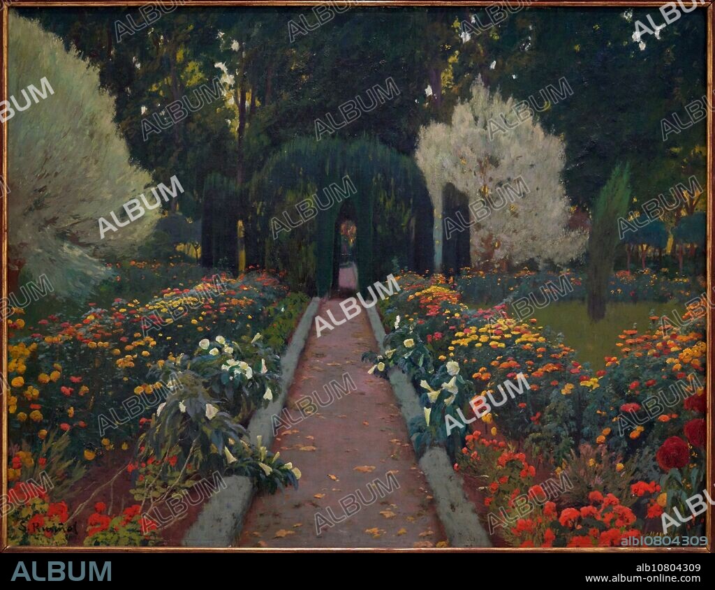 Aranjuez Garden. Arbor II, 1907, Santiago Rusiñol (1861-1931).