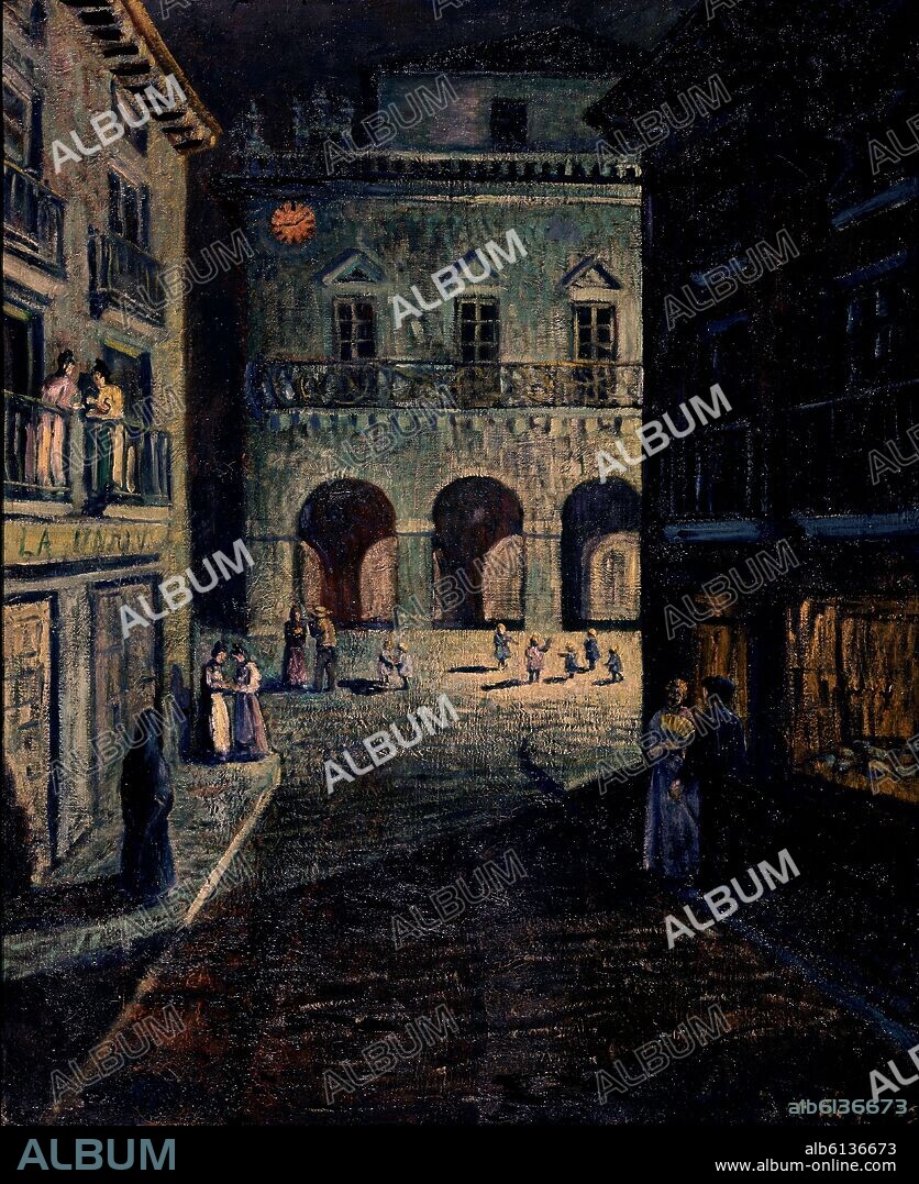 DARIO DE REGOYOS VALDES. IRUN DE NOCHE.