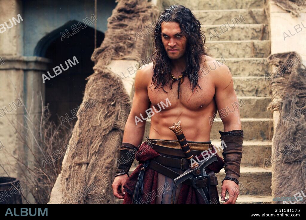 JASON MOMOA dans CONAN THE BARBARIAN, 2011, réalisé par MARCUS NISPEL. Copyright LIONSGATE.