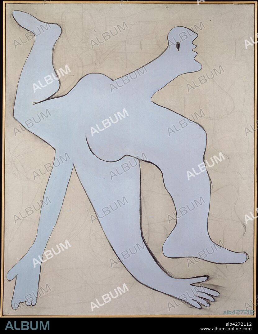 PABLO PICASSO. L'acrobate bleu.