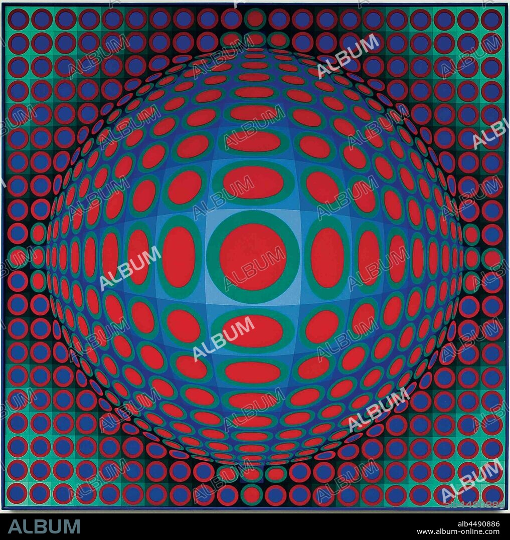 VICTOR VASARELY. Vega 222.