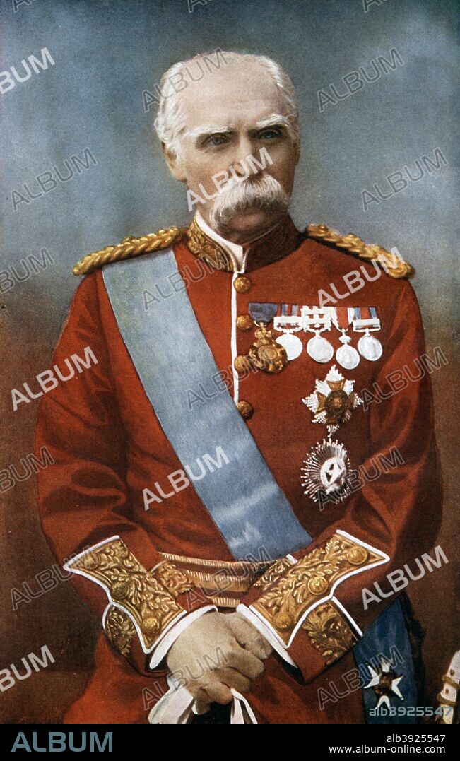 Field Marshal Sir Donald Martin Stewart, British soldier, c1900 (1902). Stewart (1824-1900) commanded the Kandahar Field Force in the Second Afghan War, and ended his days, in 1900, as the Governer of Chelsea Hospital. Portrait from Celebrities of the Army, published by George Newnes, (London, 1902).