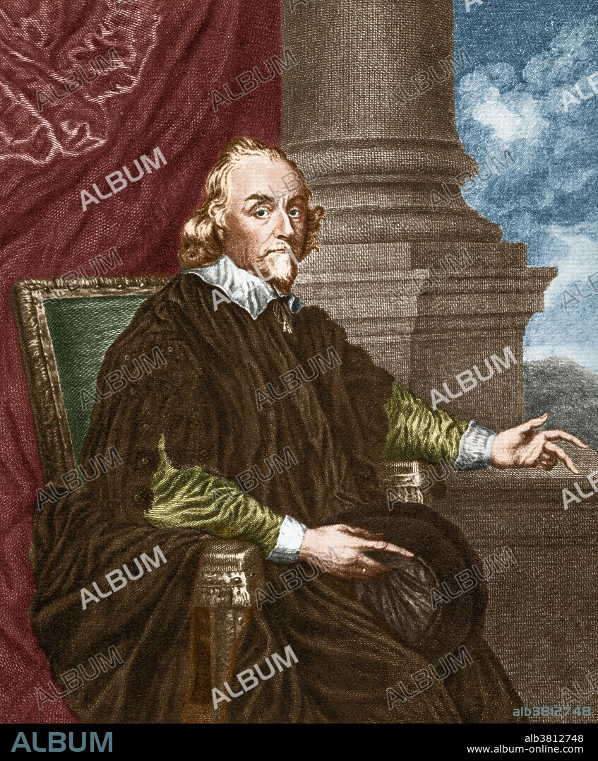 William Harvey (1568-1657), English physician. Harvey was the first person to accurately determine how the heart circulated blood throughout human and animal bodies and was also the first to posit the theory that humans and other mammals reproduced when an egg was fertilized by sperm. In 1607 he became a fellow of the Royal College of Physicians. (Enhancement of BE9308).