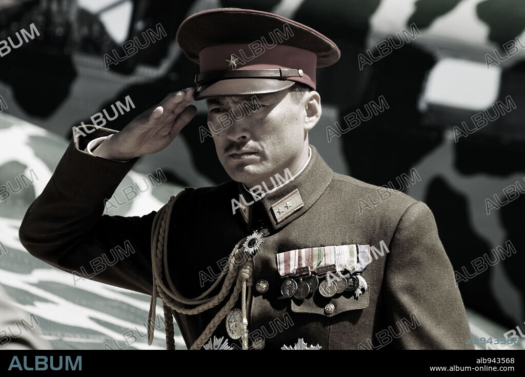 KEN WATANABE in LETTERS FROM IWO JIMA, 2006, directed by CLINT EASTWOOD. Copyright AMBLIN ENTERTAINMENT / WALLACE, MERIE W.