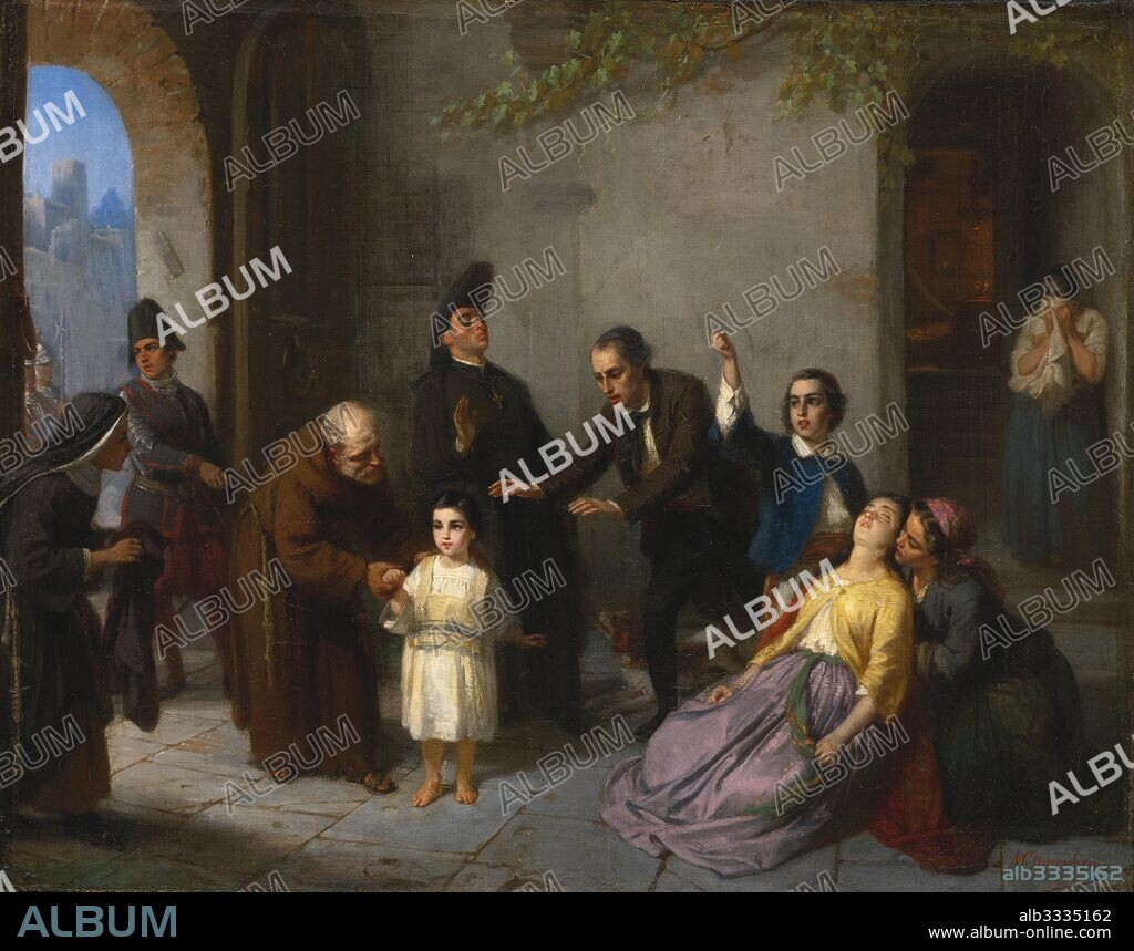MORITZ DANIEL OPPENHEIM. The Kidnapping of Edgardo Mortara.