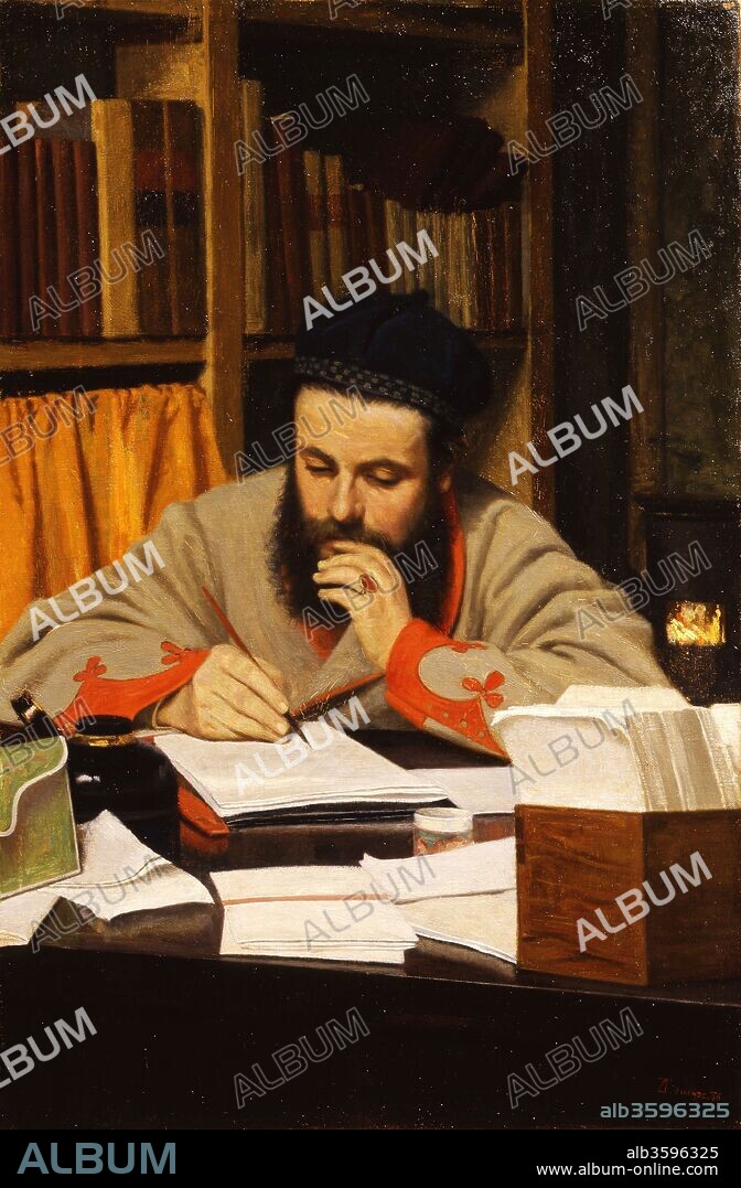 FEDERICO ZANDOMENEGHI. Portrait of Diego Martelli.