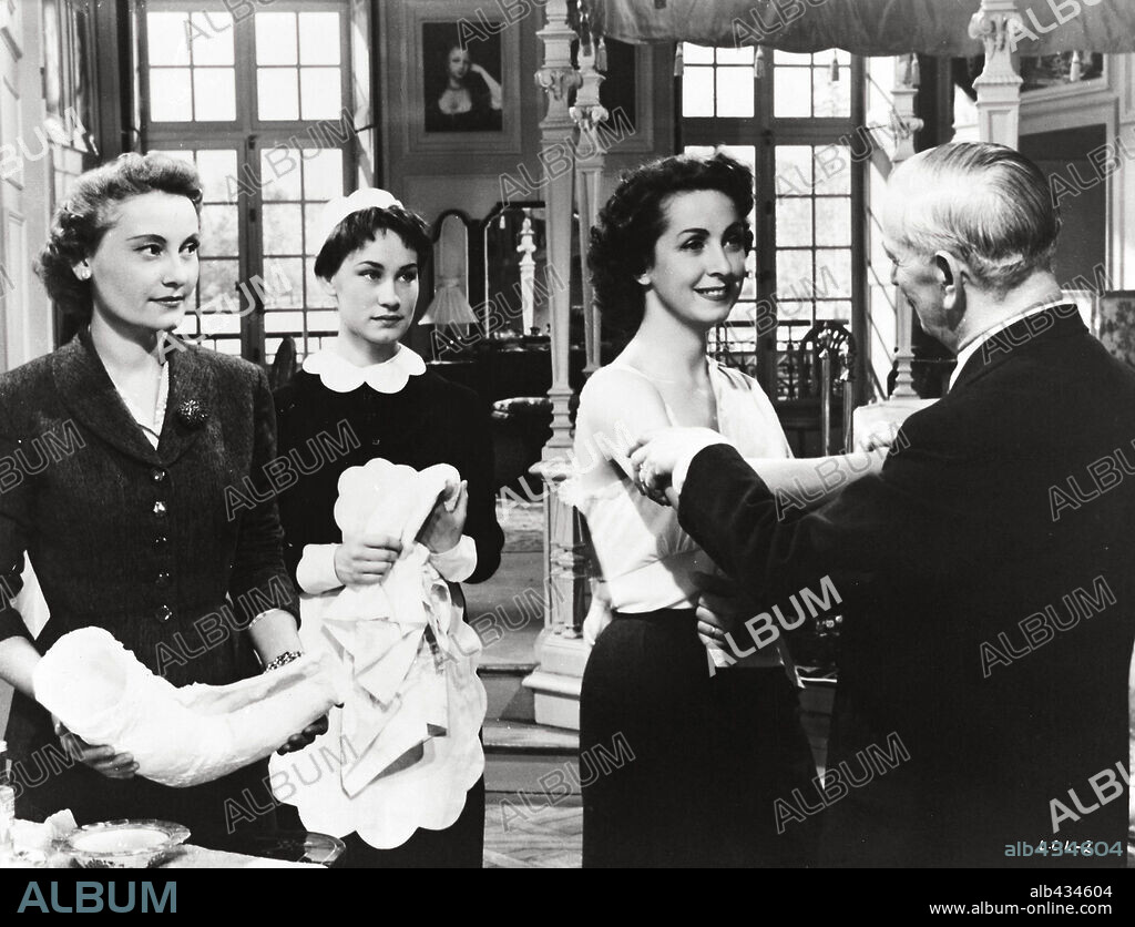 DANIELLE DARRIEUX in LADY CHATTERLEY'S LOVER, 1955 (L' AMANT DE LADY CHATTERLEY), directed by MARC ALLEGRET. Copyright ORSAY FILMS/REGIE DU FILM.