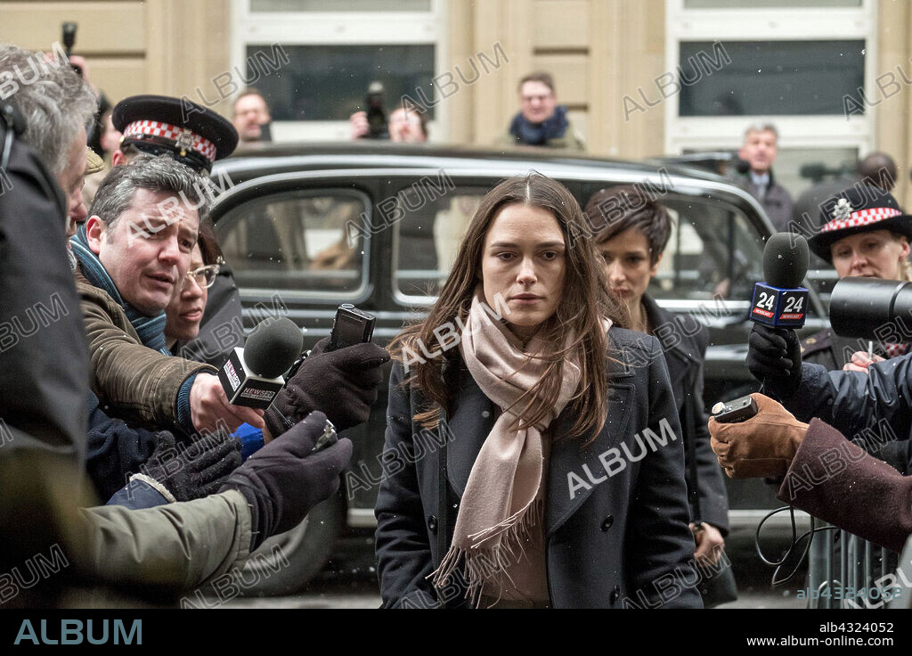 KEIRA KNIGHTLEY en SECRETOS DE ESTADO, 2019 (OFFICIAL SECRETS), dirigida por GAVIN HOOD. Copyright Clear Pictures Entertainment / Raindog Films / Screen Yorksh / WALL, NICK.