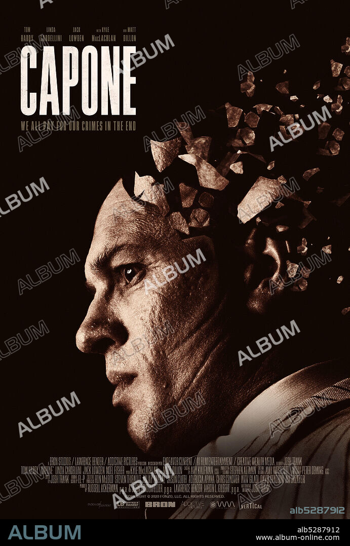 TOM HARDY in CAPONE, 2020, unter der Regie von JOSH TRANK. Copyright BRON STUDIOS.