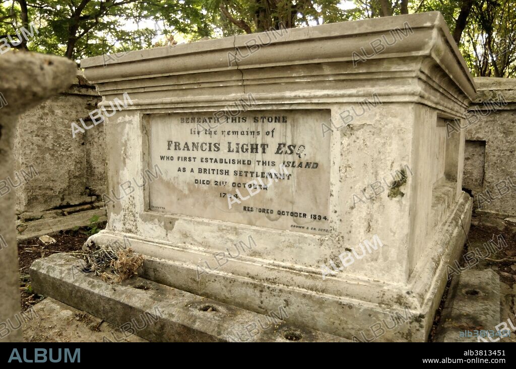 Grave of Captain Francis Light