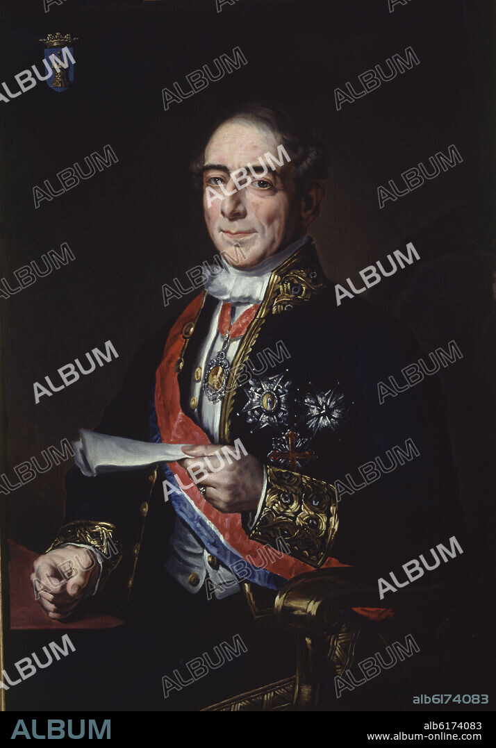 RICARDO MARIA NAVARRETE FOS (1834-1909). ANTONIO GONZALEZ MARQUES DE VALDETERRAZO - 1901.