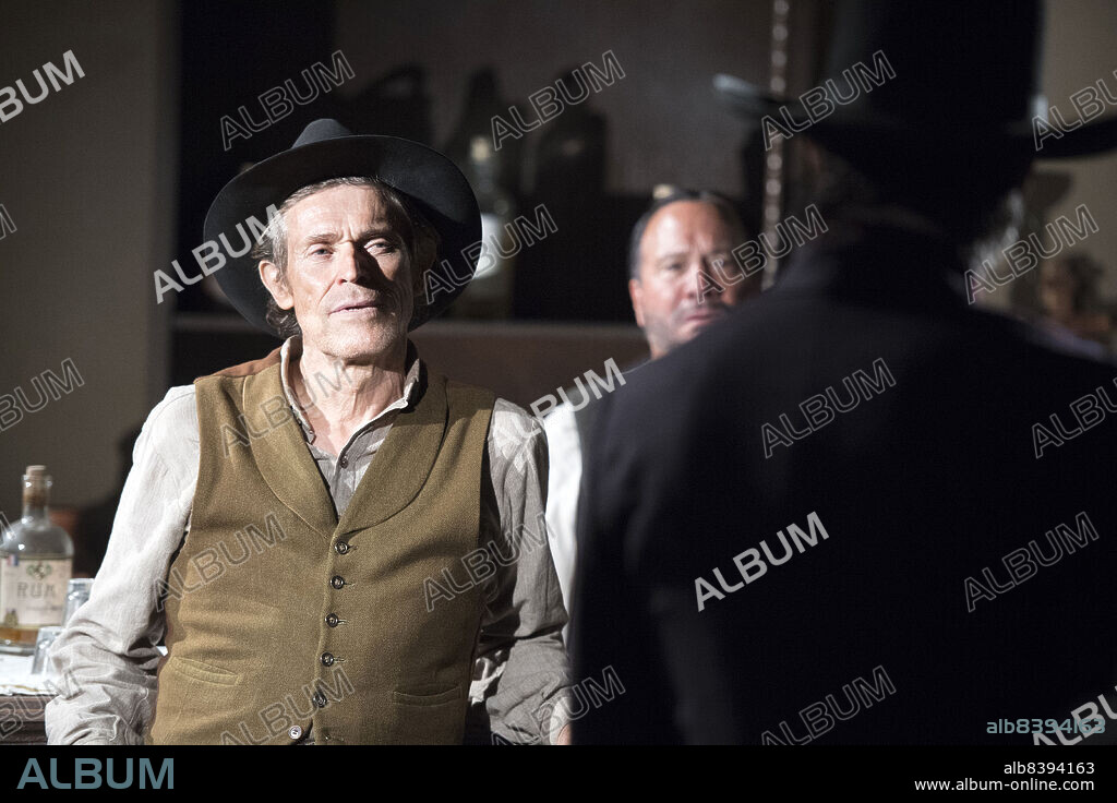 WILLEM DAFOE in DEAD FOR A DOLLAR, 2022, directed by WALTER HILL. Copyright Chaos / a Film Company.