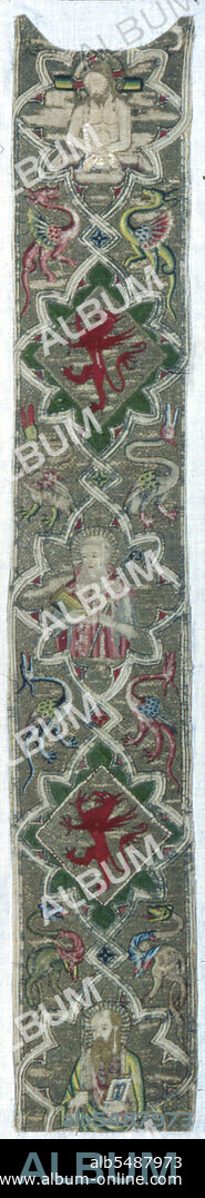 UNKNOWN. Orphrey Band, Italy, c. 1390.