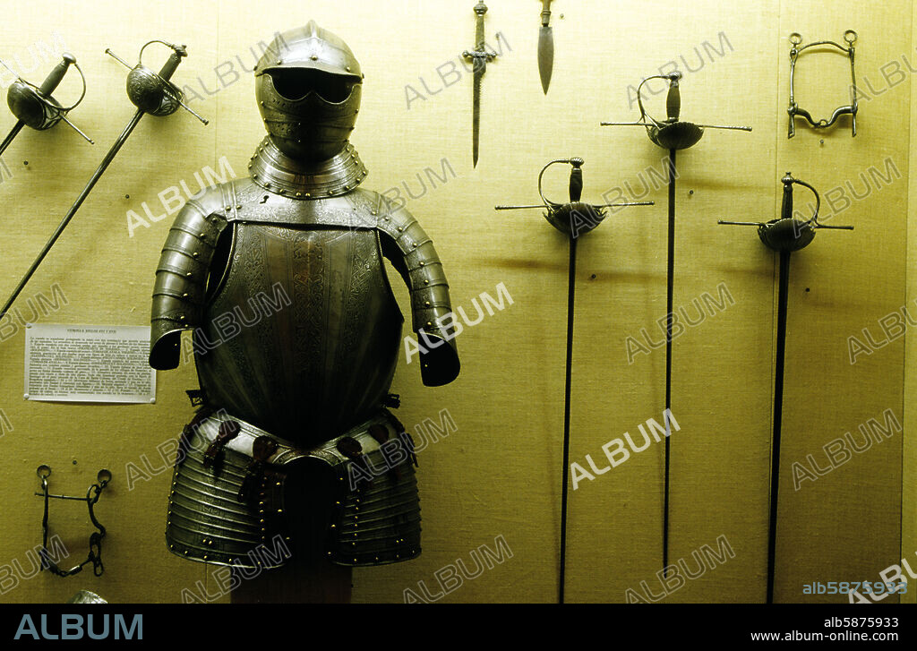 Vitoria, interior del Museo de Armas.