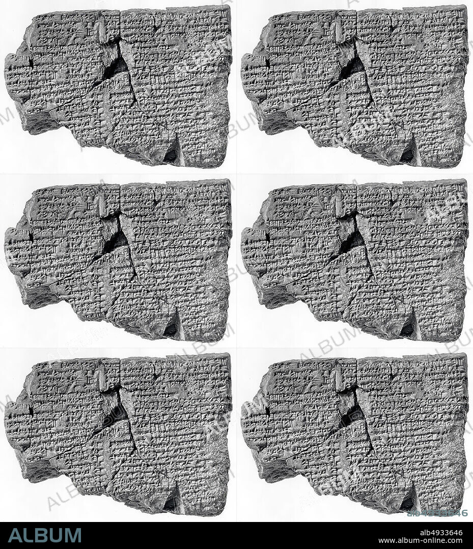 Cuneiform tablet: Utukku lemnutu, tablet 12, Seleucid, Seleucid, Date ca. late 1st millennium B.C., Mesopotamia, probably from Babylon (modern Hillah), Seleucid, Clay, 0.47 x 0.87 x 1.3 in. (1.19 x 2.21 x 3.3 cm), Clay-Tablets-Inscribed.