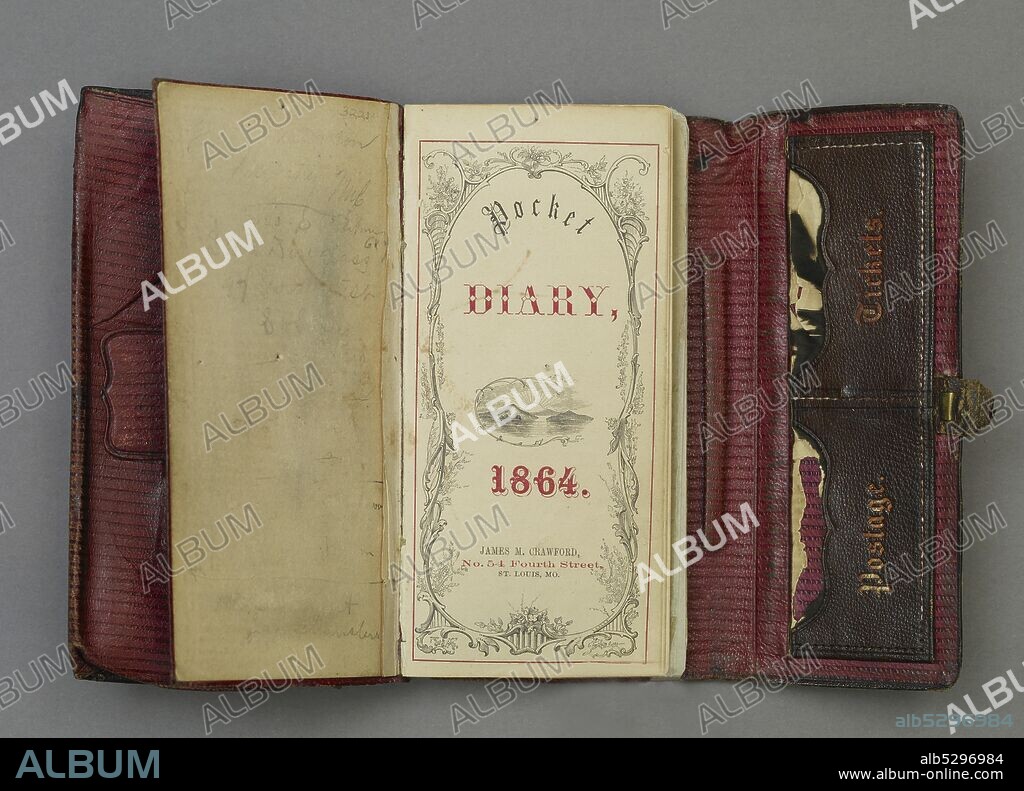 John Wilkes Booth Pocket Diary.