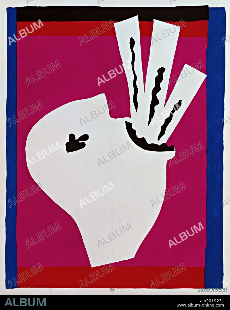 Henri Matisse / 'Jazz: Pierrot', 1943-1946.