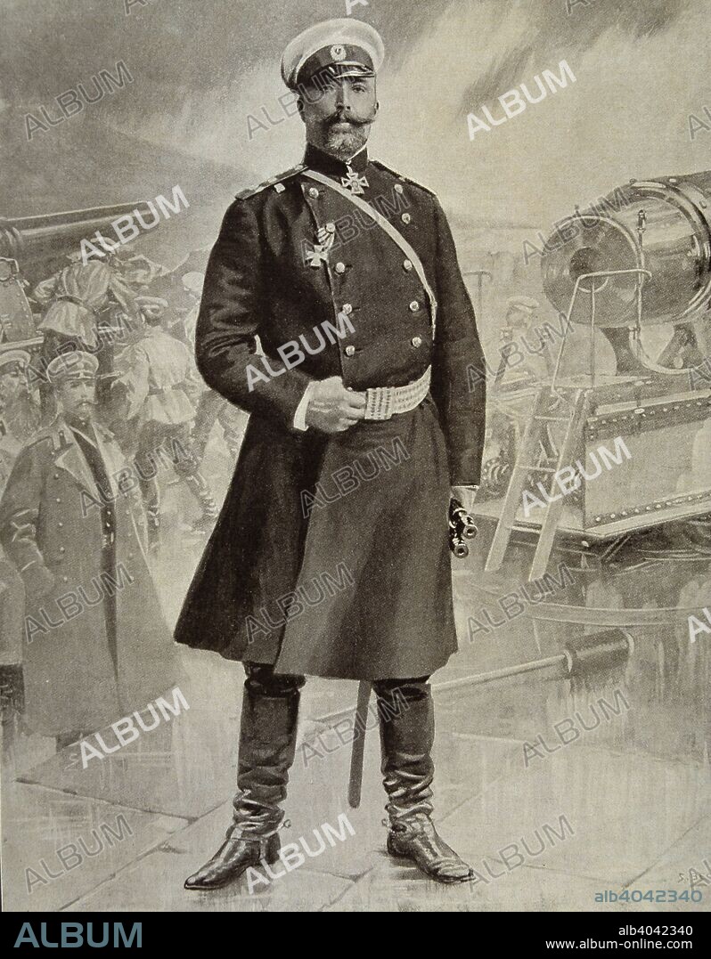 STOESSEL, anatoli mijailovich.  GENERAL RUSO DURANTE LA GUERRA RUSO-JAPONESA(1904-1905)   EN EL AÑO 1905 CAPITULO EN PORT ARTHUR FRENTE A JAPON.