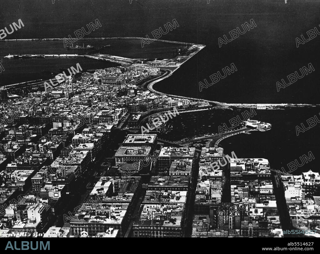 Bari, Italy -- Situated in the south of Italy; Bari has population of 275,490. January 01, 1954. (Photo by Camera Press).