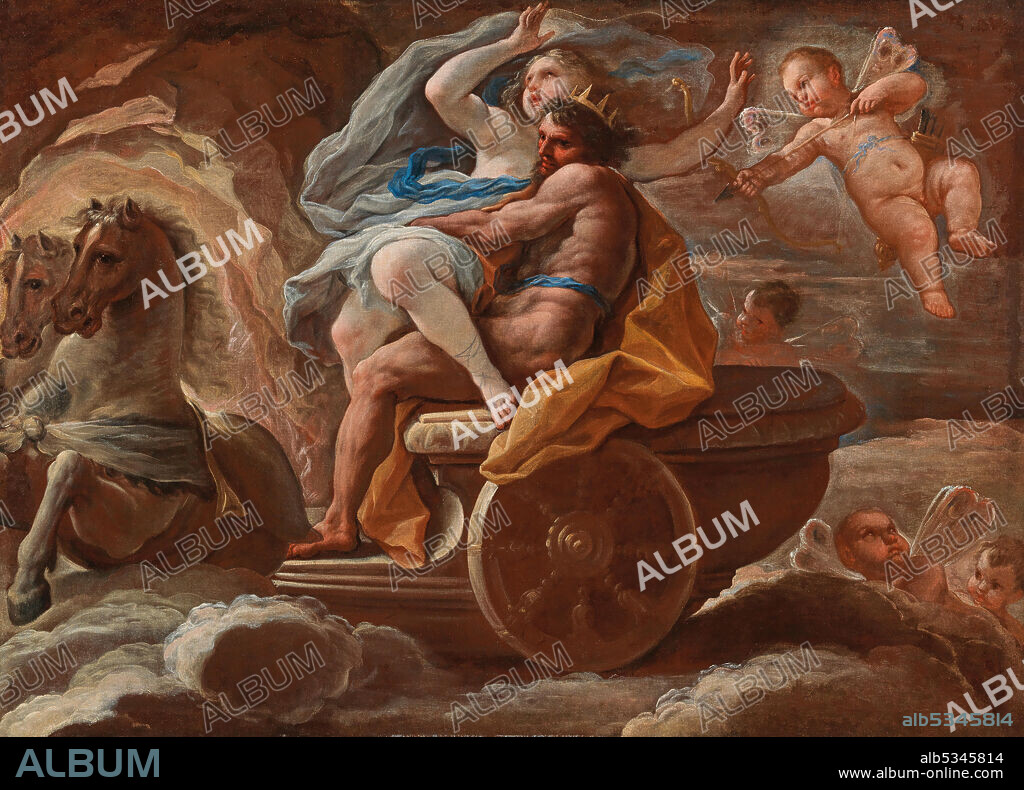 LUCA GIORDANO. The Abduction of Proserpina.