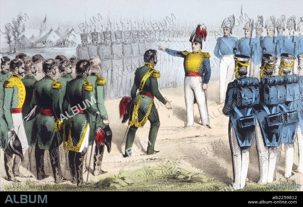 Mexican General Pedro De Ampudia Surrenders.