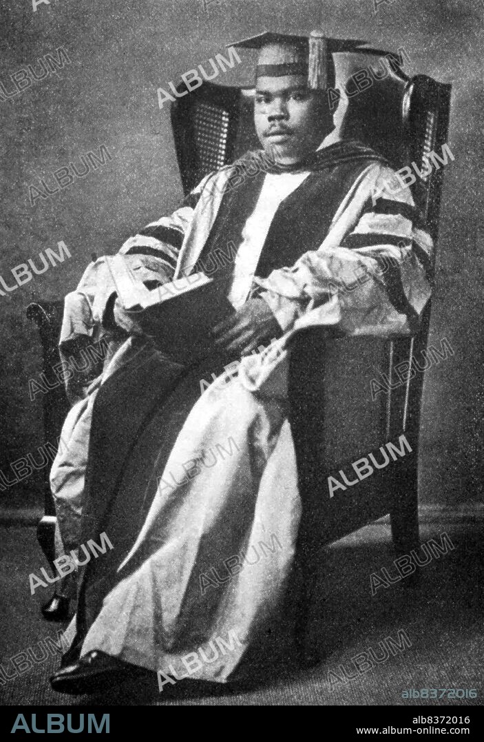 Marcus Mosiah Garvey, Jr., (17 August 1887 10 June 1940), was a Jamaican political leader, publisher, journalist, entrepreneur, and orator who was a proponent of the Pan-Africanism movement, to which end he founded the Universal Negro Improvement Association and African Communities League. He also founded the Black Star Line, a shipping and passenger line which promoted the return of the African diaspora to their ancestral lands.<br/><br/>. Garvey advanced a Pan-African philosophy to inspire a global mass movement and economic empowerment focusing on Africa known as 'Garveyism'. Garveyism intended persons of African ancestry in the diaspora to 'redeem' the nations of Africa and for the European colonial powers to leave the continent.