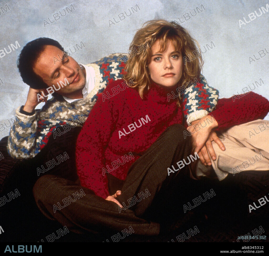 BILLY CRYSTAL and MEG RYAN in WHEN HARRY MET SALLY..., 1989, directed by ROB REINER. Copyright CASTLE ROCK/NELSON ENTERTAINMENT/COL.