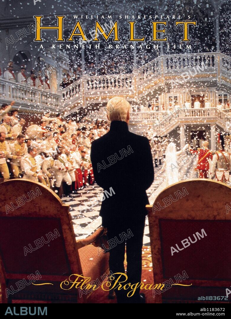 Poster of HAMLET, 1996, directed by KENNETH BRANAGH. Copyright CASTLE ROCK ENTERTAINMENT.