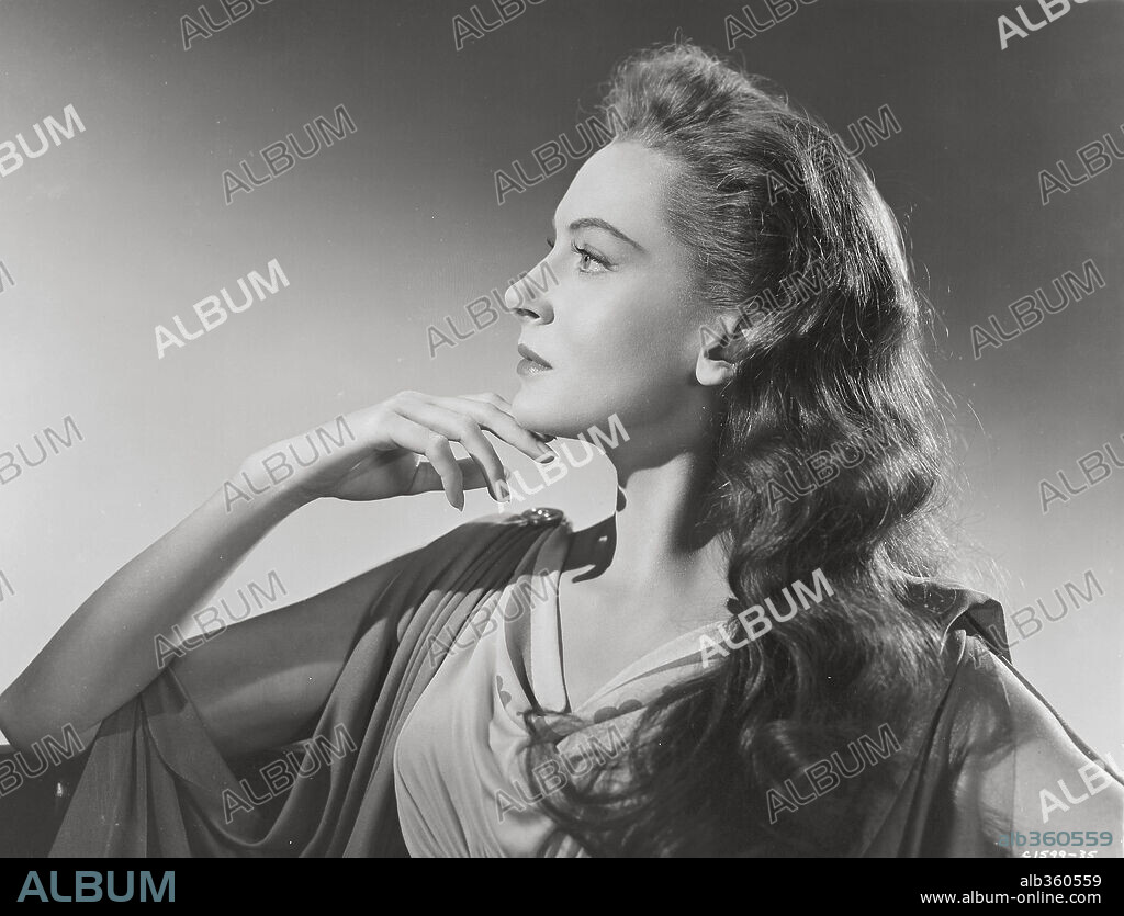 DEBORAH KERR en JULIO CESAR, 1953 (JULIUS CAESAR), dirigida por JOSEPH L. MANKIEWICZ. Copyright M.G.M.