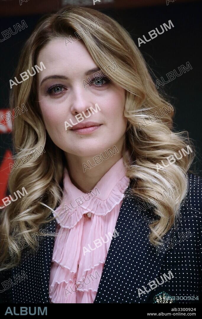 CAROLINA CRESCENTINI. Feb 20, 2017 - Rome, Italy - Italian actress CAROLINA CRESCENTINI poses during the ''Beata Ignoranza'' Rome's photocall. 20/02/2017