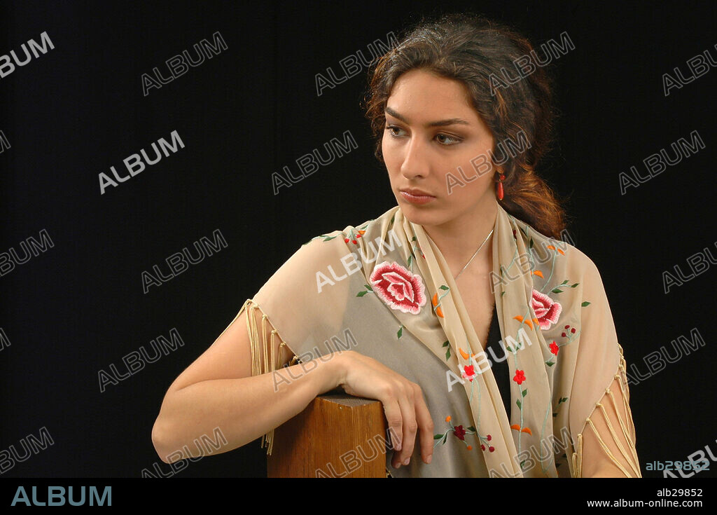 The spanish flamenco singer Estrella Morente.