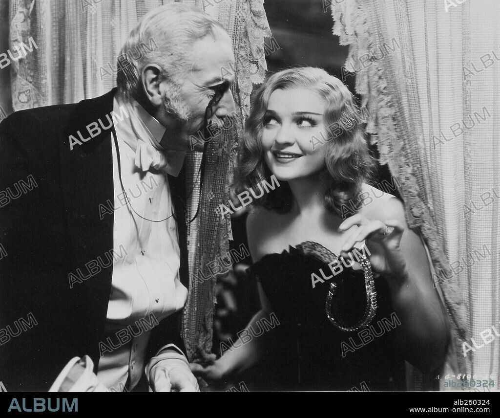 ANNA STEN in NANA, 1934, directed by DOROTHY ARZNER and GEORGE FITZMAURICE. Copyright GOLDWYN/UNITED ARTISTS.