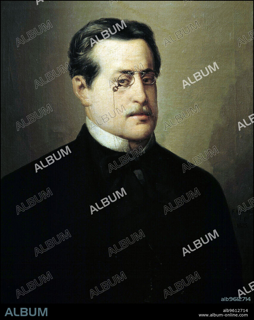 Juan Valera (1824-1905), Spanish novelist and diplomat.