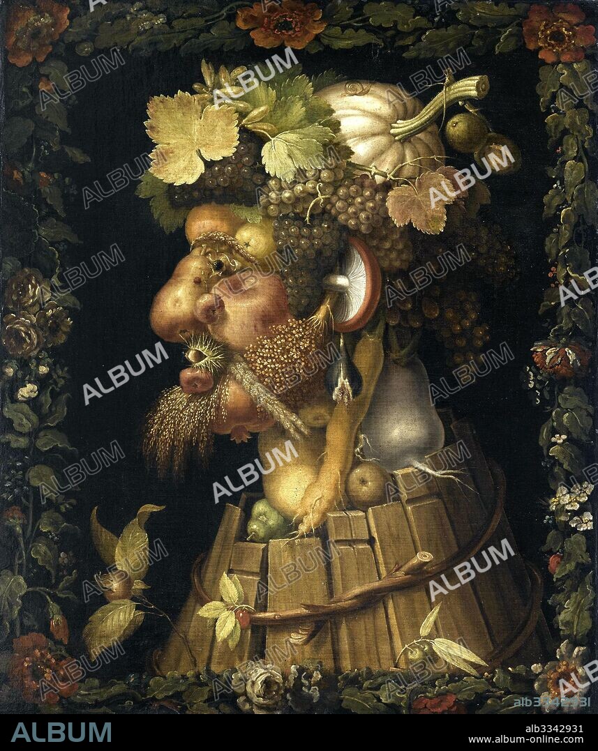 GIUSEPPE ARCIMBOLDO. Autumn.