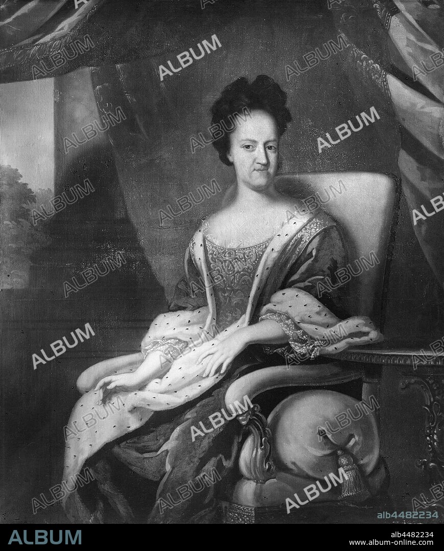 After David Klöcker Ehrenstrahl, Princess Fredrika Amalia, Fredrika Amalia, 1649-1704, Princess of Denmark, Duchess of Holstein-Gottorp, painting, Princess Frederica Amalia of Denmark, Oil on canvas, Height, 141 cm (55.5 inches, Width, 120 cm (47.2 inches).