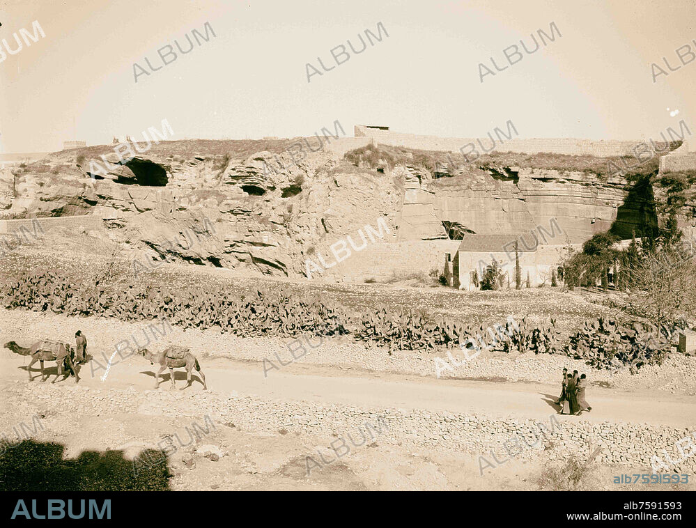 Gordon's Calvary. 1934, Jerusalem, Israel.