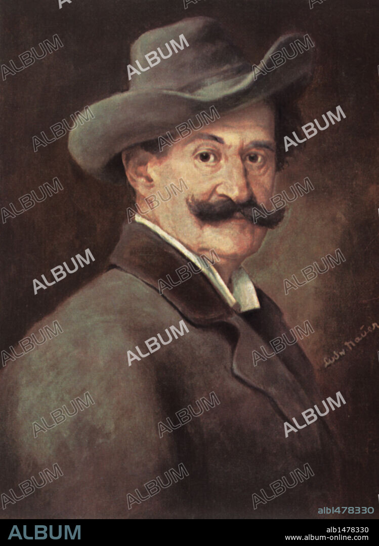 Johann Strauss, hijo (Viena, 1825-1899). Director de orquesta y compositor austríaco, conocido com "el rey del vals", autor de El Danubio Azul.