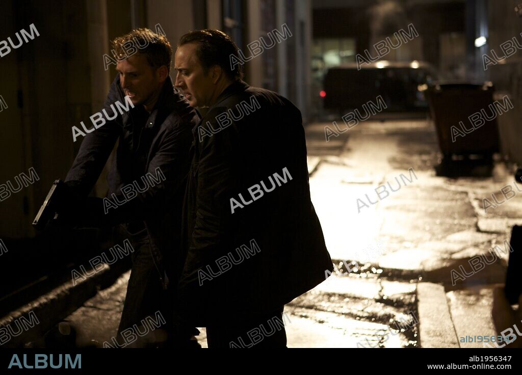 JOSH LUCAS y NICOLAS CAGE en CONTRARRELOJ, 2012 (STOLEN), dirigida por SIMON WEST. Copyright MILLENNIUM FILMS.