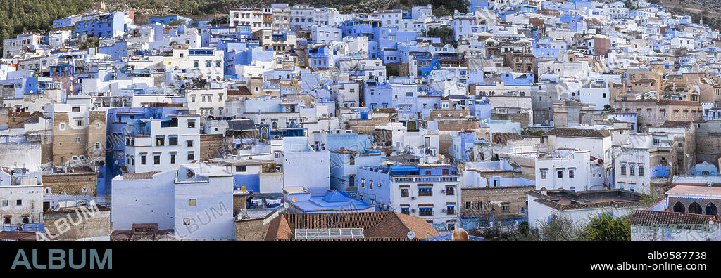 Chauen,blue town, Rif mountains, morocco, africa.