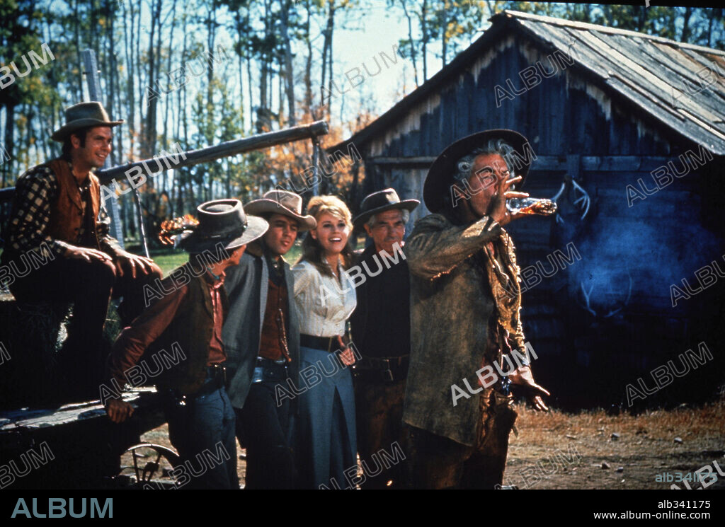 LEE MARVIN in CAT BALLOU - HÄNGEN SOLLST DU IN WYOMING, 1965 (CAT BALLOU), unter der Regie von ELLIOT SILVERSTEIN. Copyright COLUMBIA PICTURES.