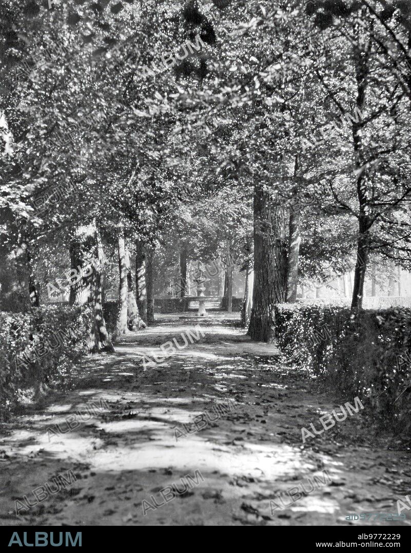 1950. Aranjuez en Otoño. Foto: Marqués de santa María del Villar - fecha Aprox.