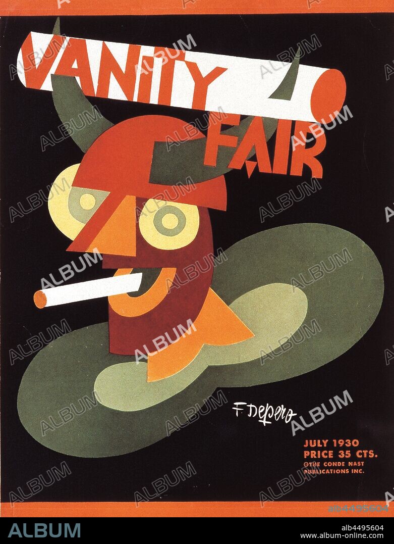 FORTUNATO DEPERO. Vanity Fair.