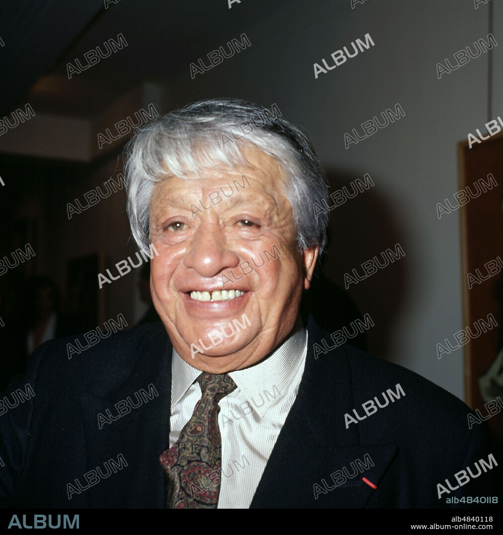 GUAYASAMIN, OSWALDO. PINTOR ECUATORIANO. QUITO 1919-1999. FOTO DE 1995.