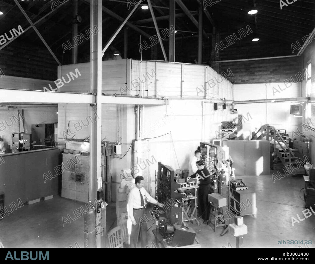 Chicago Pile-3 site A. CP-3 was the first heavy water reactor to go critical, on May 15, 1944. It was shut down in 1954. Argonne National Laboratory.