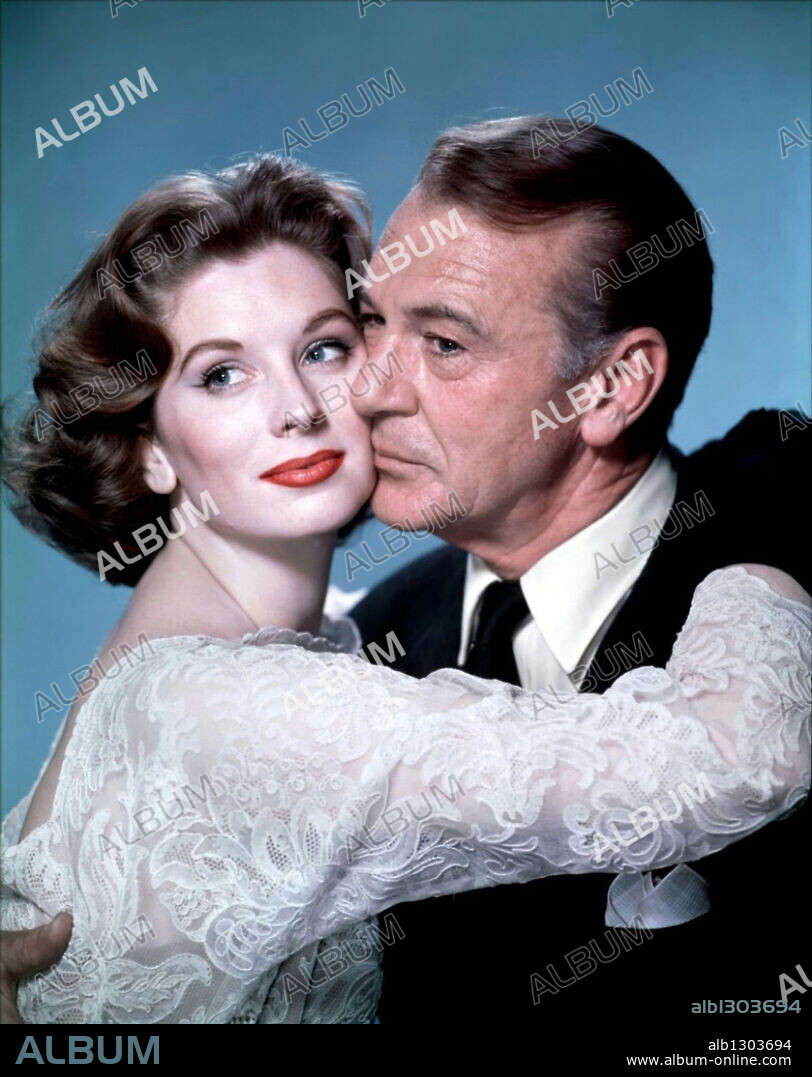GARY COOPER et SUZY PARKER dans TEN NORTH FREDERICK, 1958, réalisé par PHILIP DUNNE. Copyright 20TH CENTURY FOX.