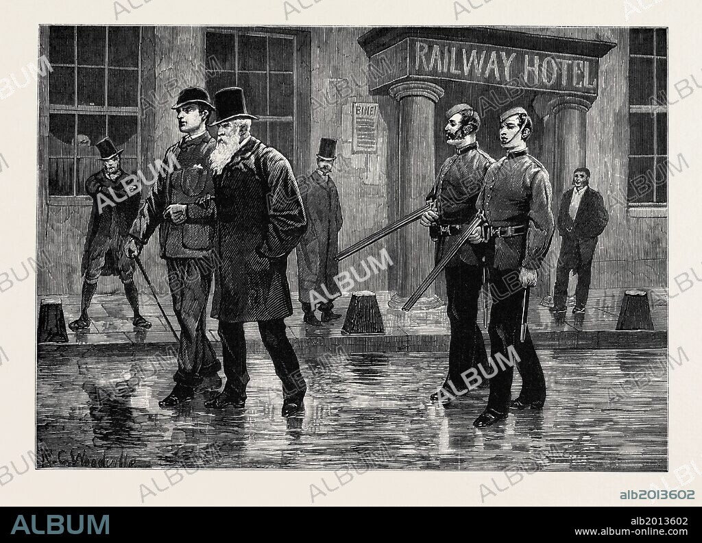 THE STATE OF IRELAND: GOING TO BUSINESS, WESTPORT, COUNTY MAYO, 1880.