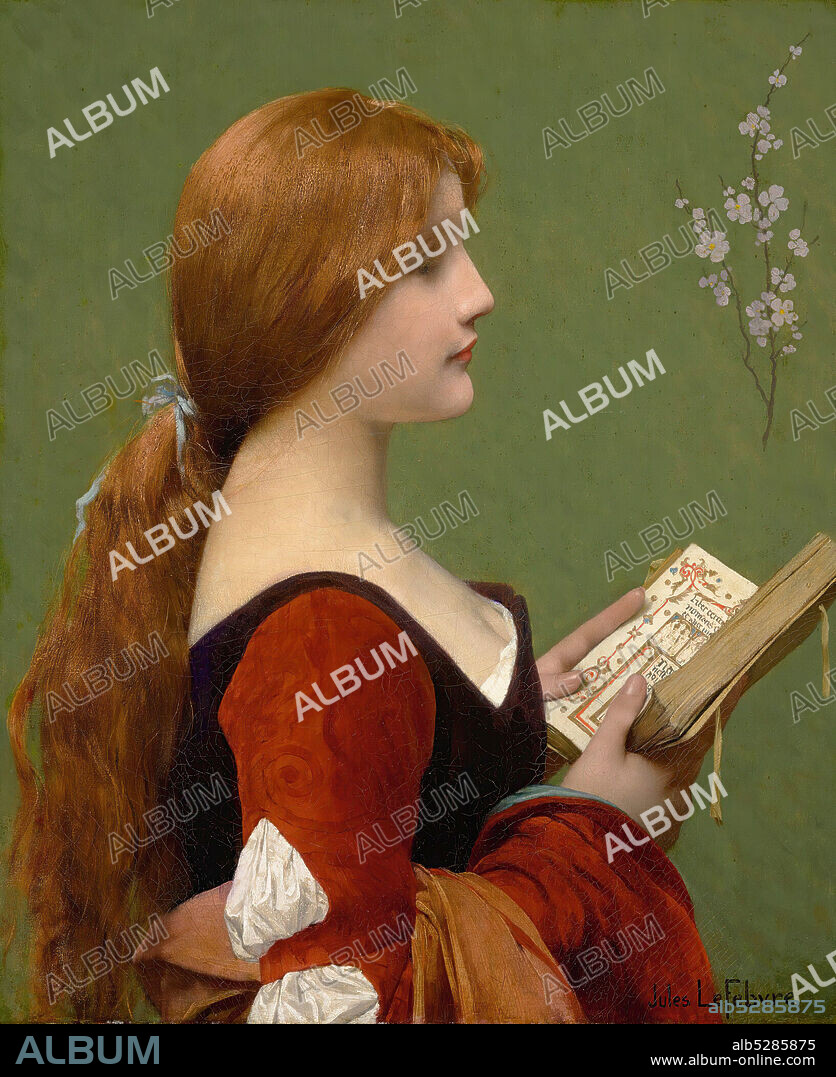 JULES JOSEPH LEFEBVRE. Jeanne la Rousse.
