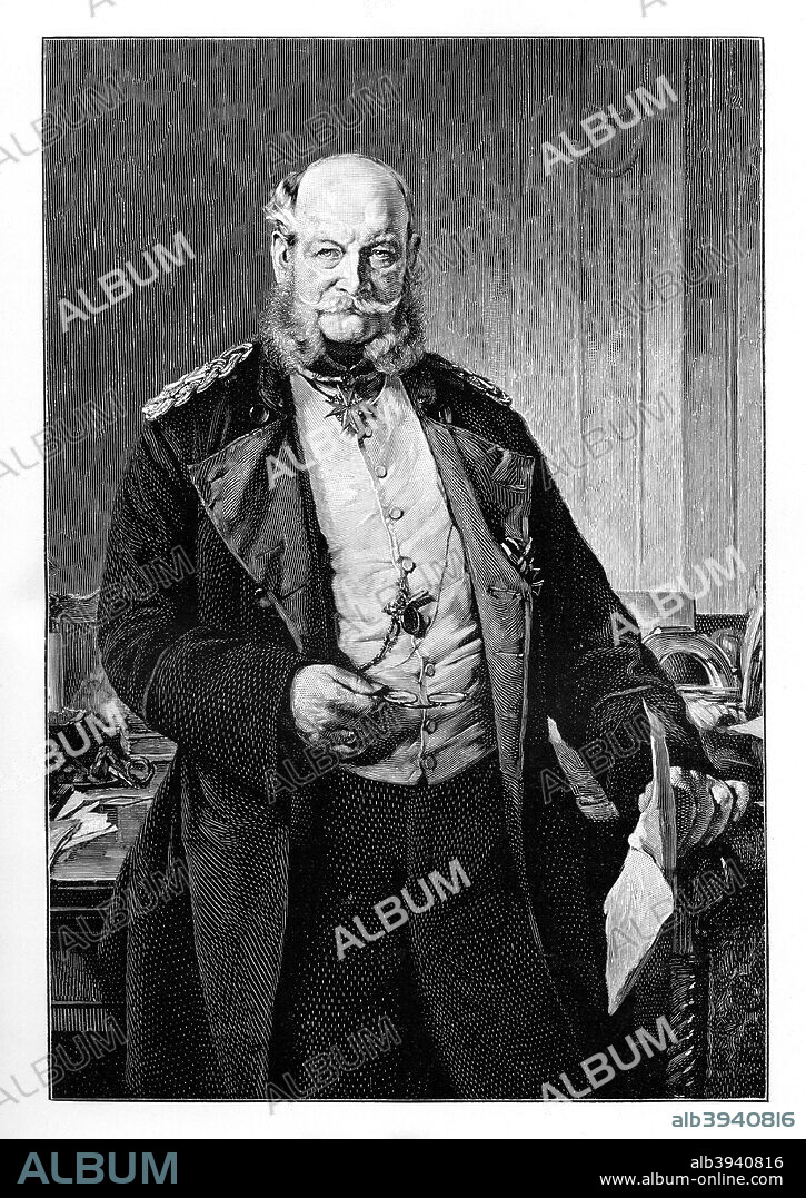 Wilhelm I, first Emperor of Germany, (1900). Wilhelm (1797-1888) became King of Prussia in 1861 and was proclaimed Emperor of Germany in 1871 after the Franco-Prussian War.